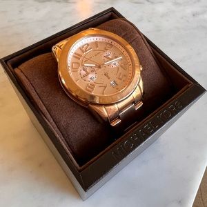 Rose Gold Michael Kors Watch